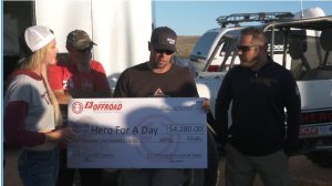 Hero for A Day receives first E3 OffRoad donation