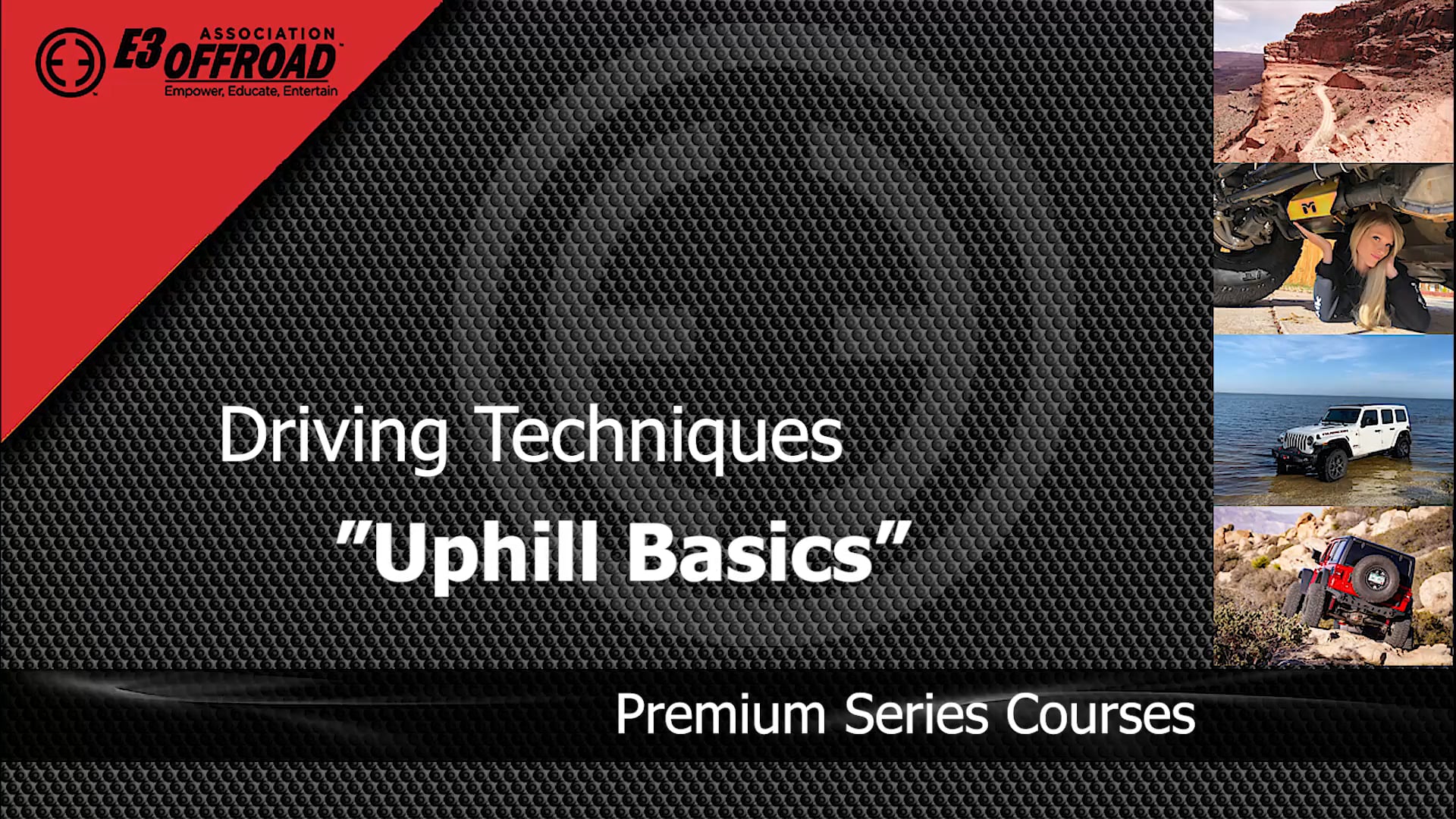 Driving Techniques Uphill Basics
