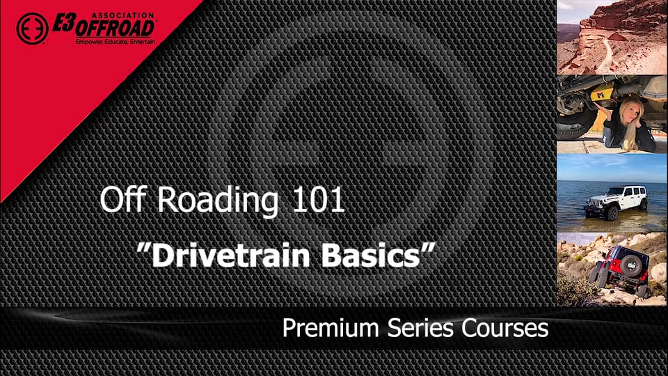 Off Roading 101 Drivetrain Basics